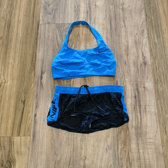 Nike Other - Vintage 90s Nike swimsuit size 10 retro swoosh